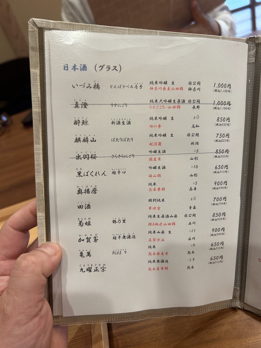 Menu Japanese Restaurant Tomita-3