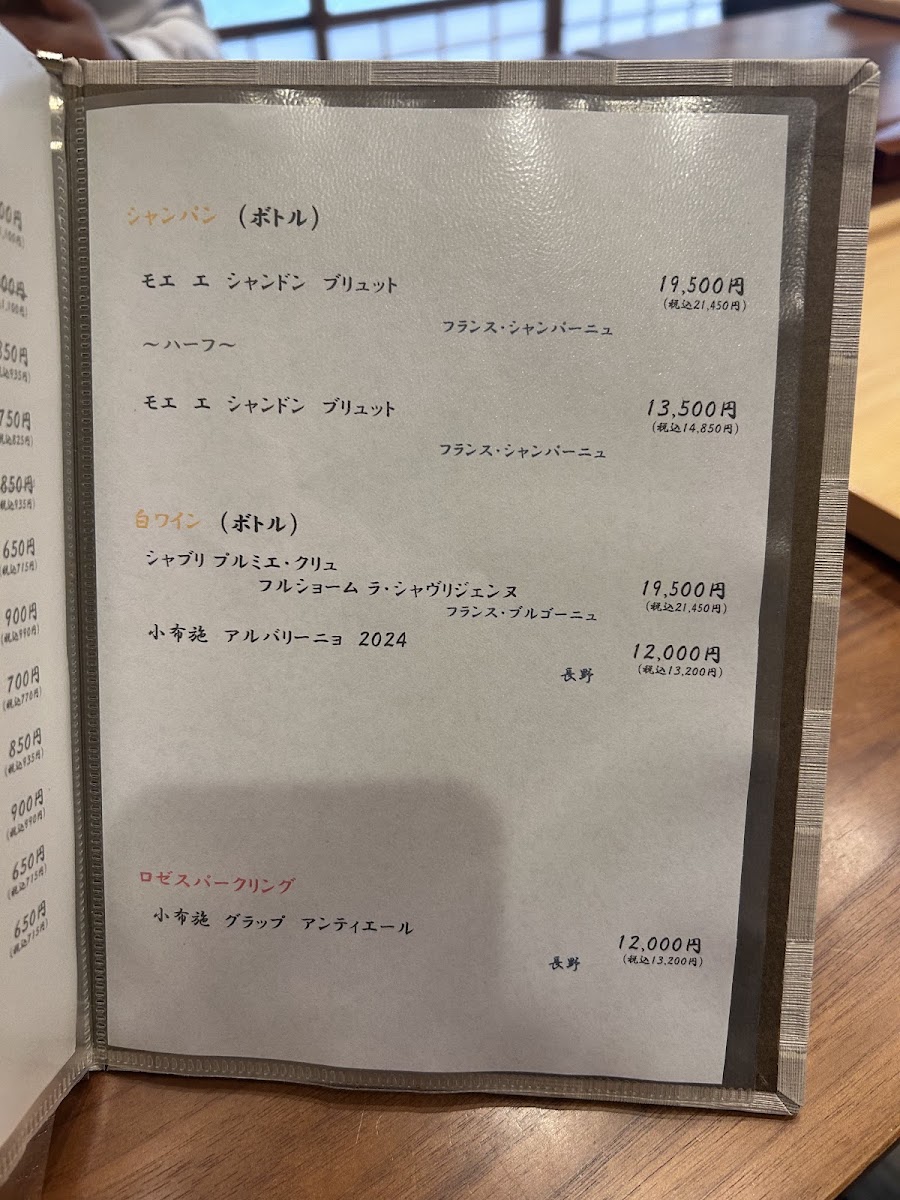 Menu Japanese Restaurant Tomita-4