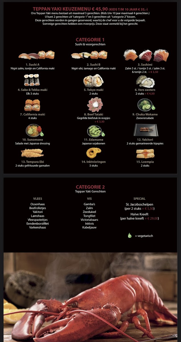 Menu Japans Restaurant Tokyo-3