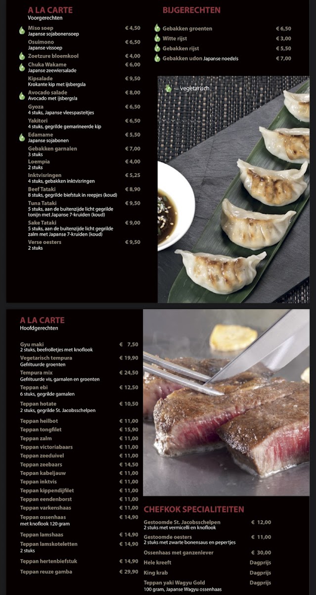 Menu Japans Restaurant Tokyo-4