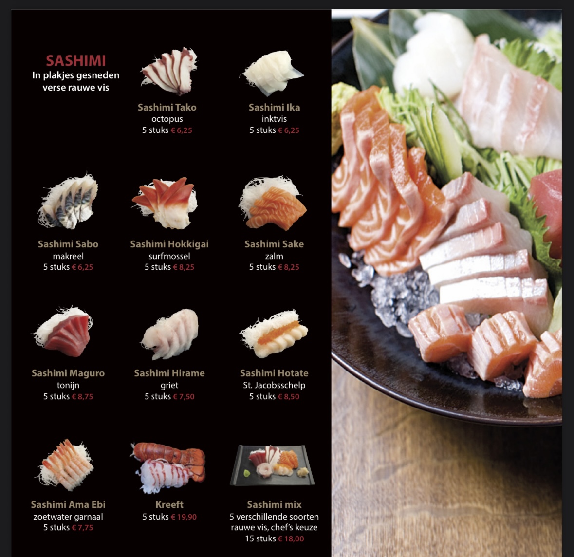 Menu Japans Restaurant Tokyo-8