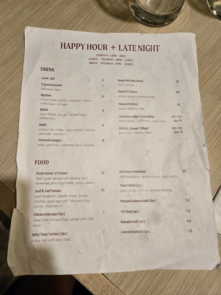 Menu Japonais Windermere-1