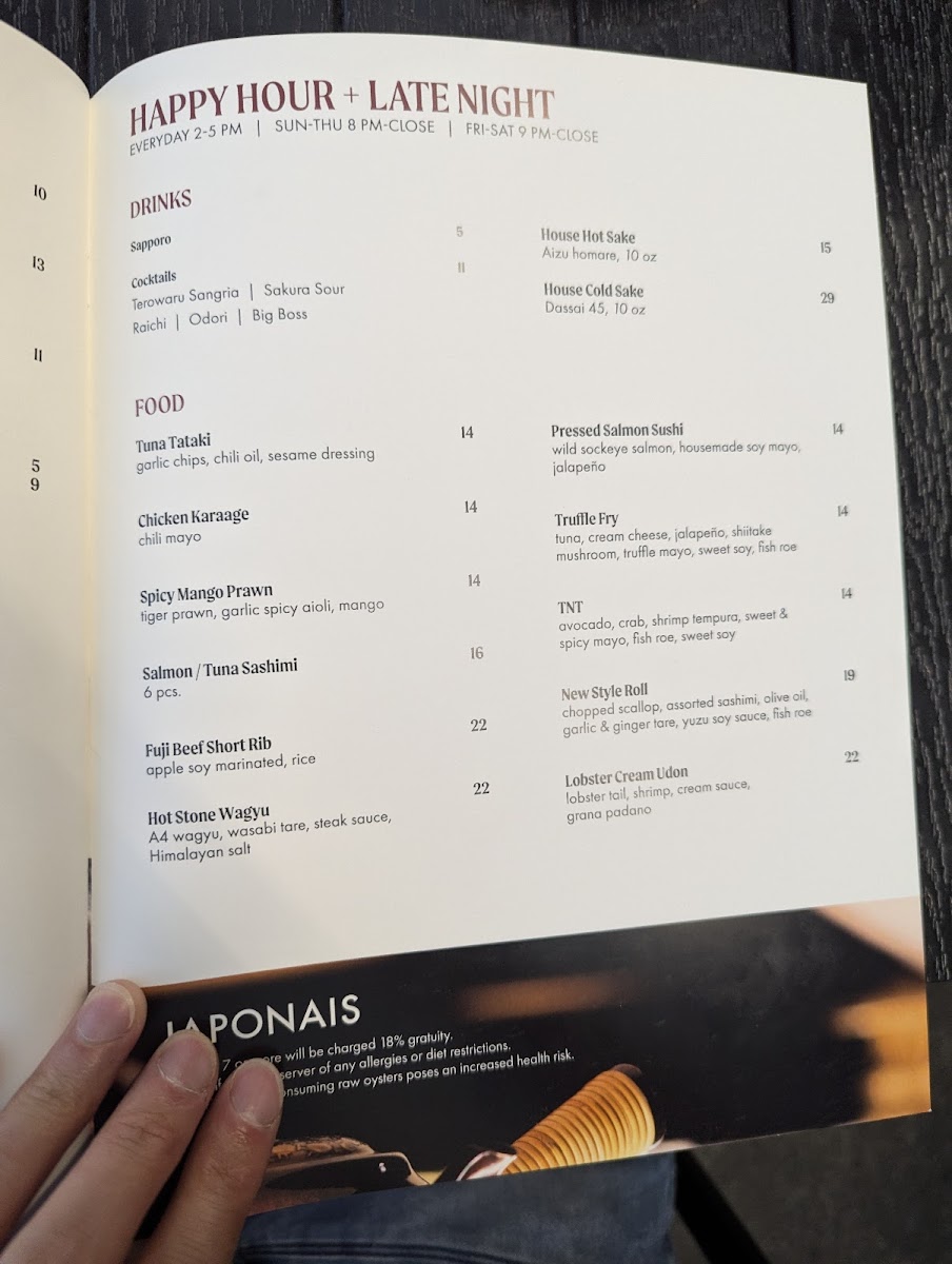 Menu Japonais Windermere-3