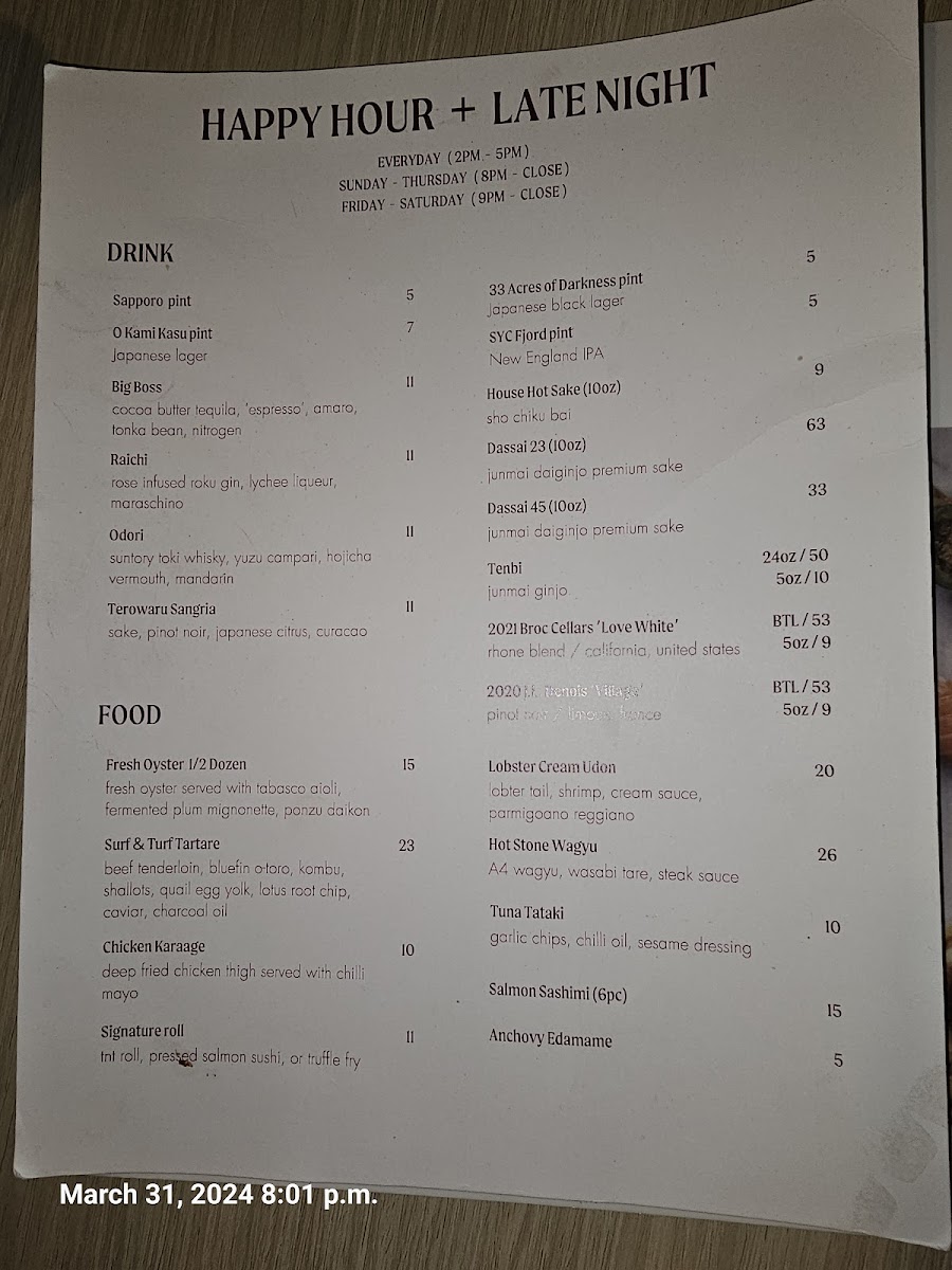 Menu Japonais Windermere-5