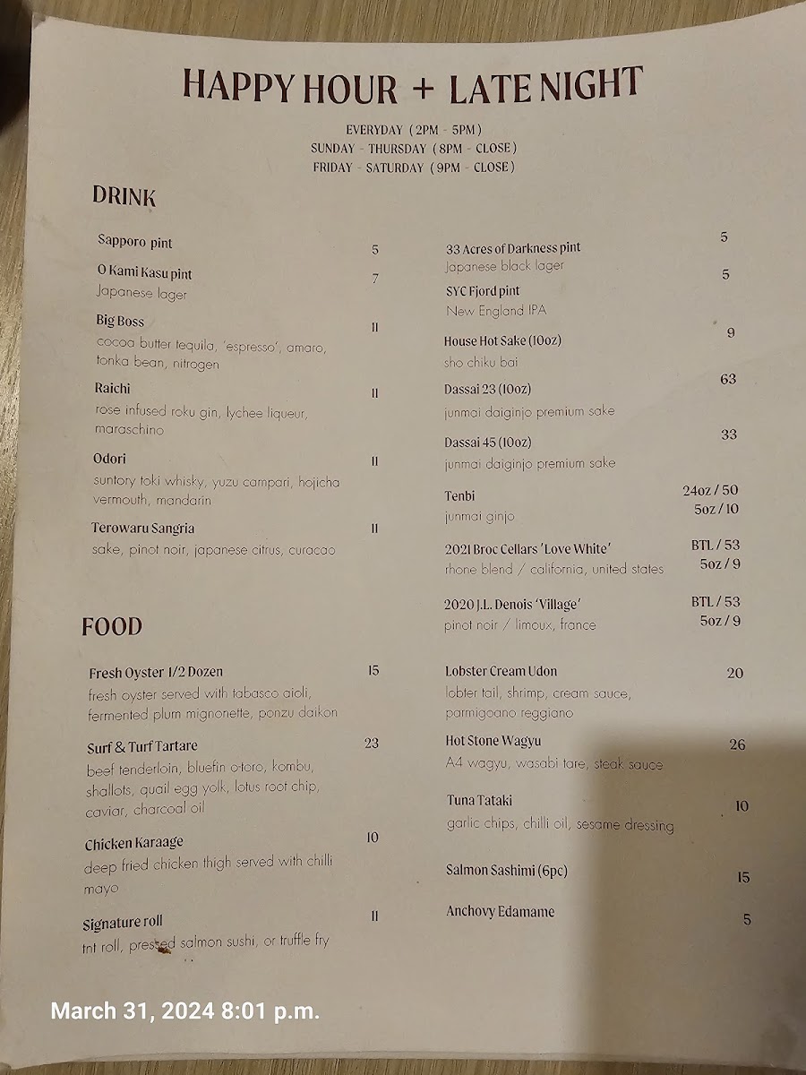 Menu Japonais Windermere-6