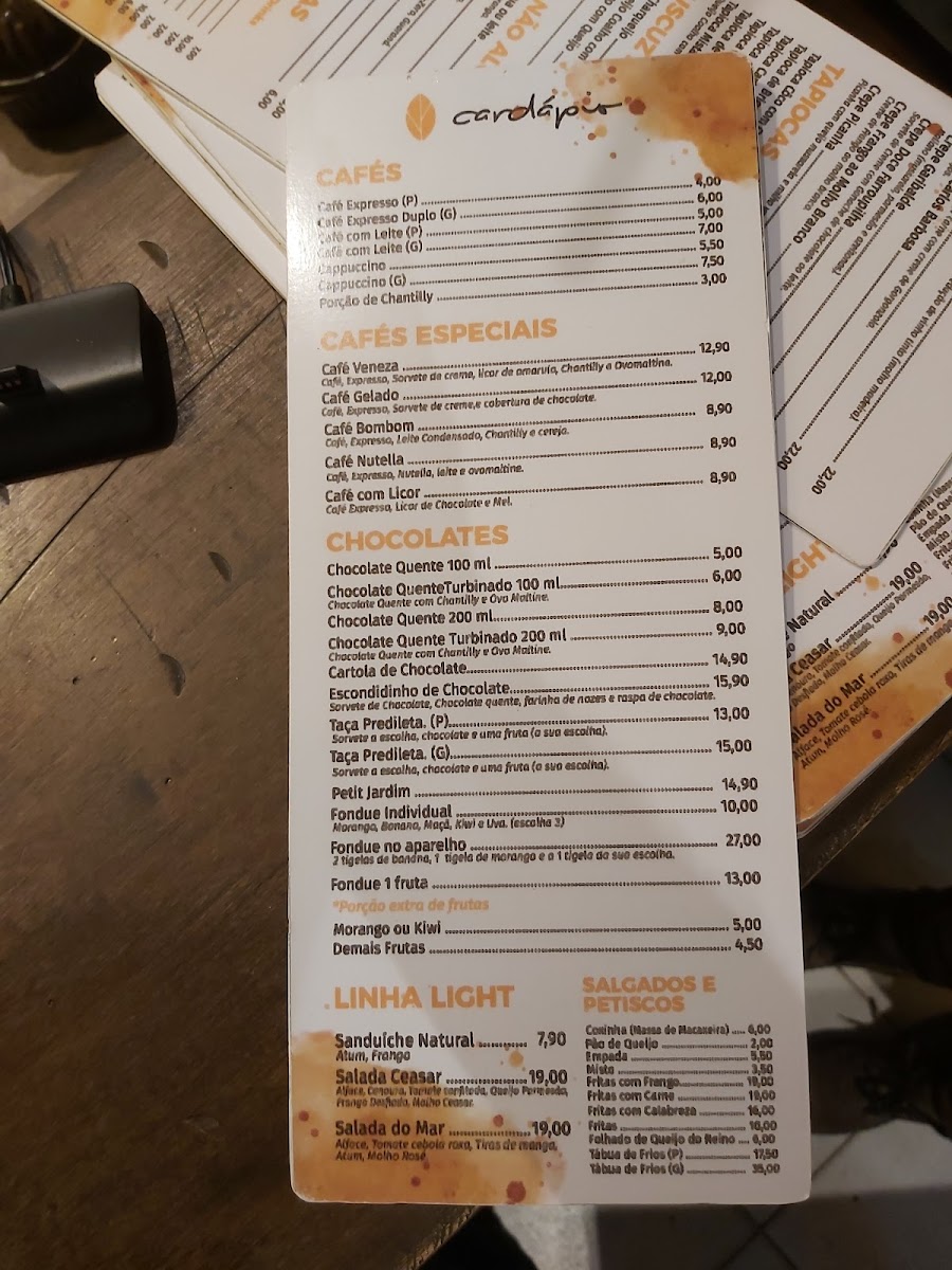 Menu Jardim Cafeteria E Petiscos-2