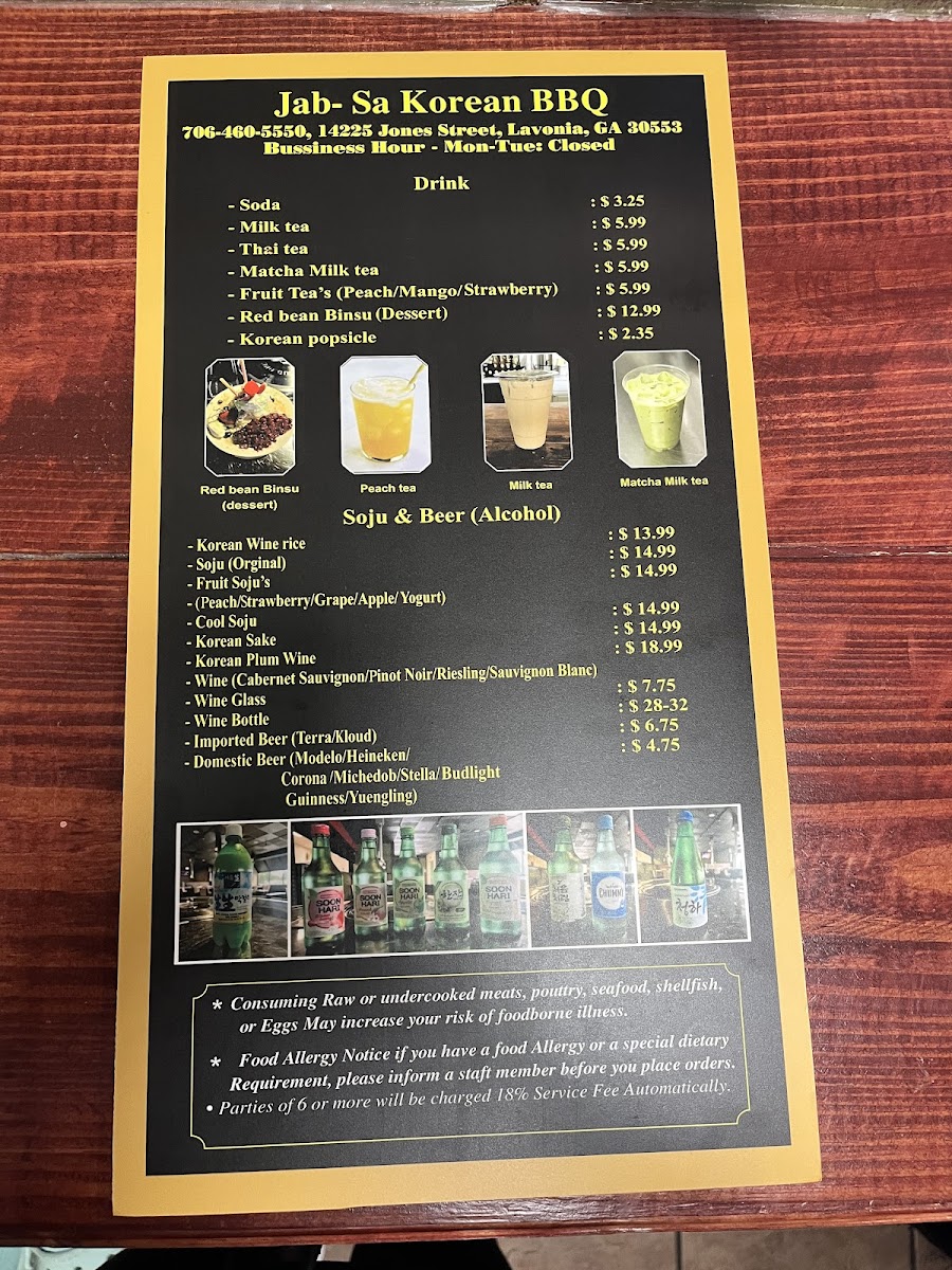Menu Jas-Sa Korean Bbq-8