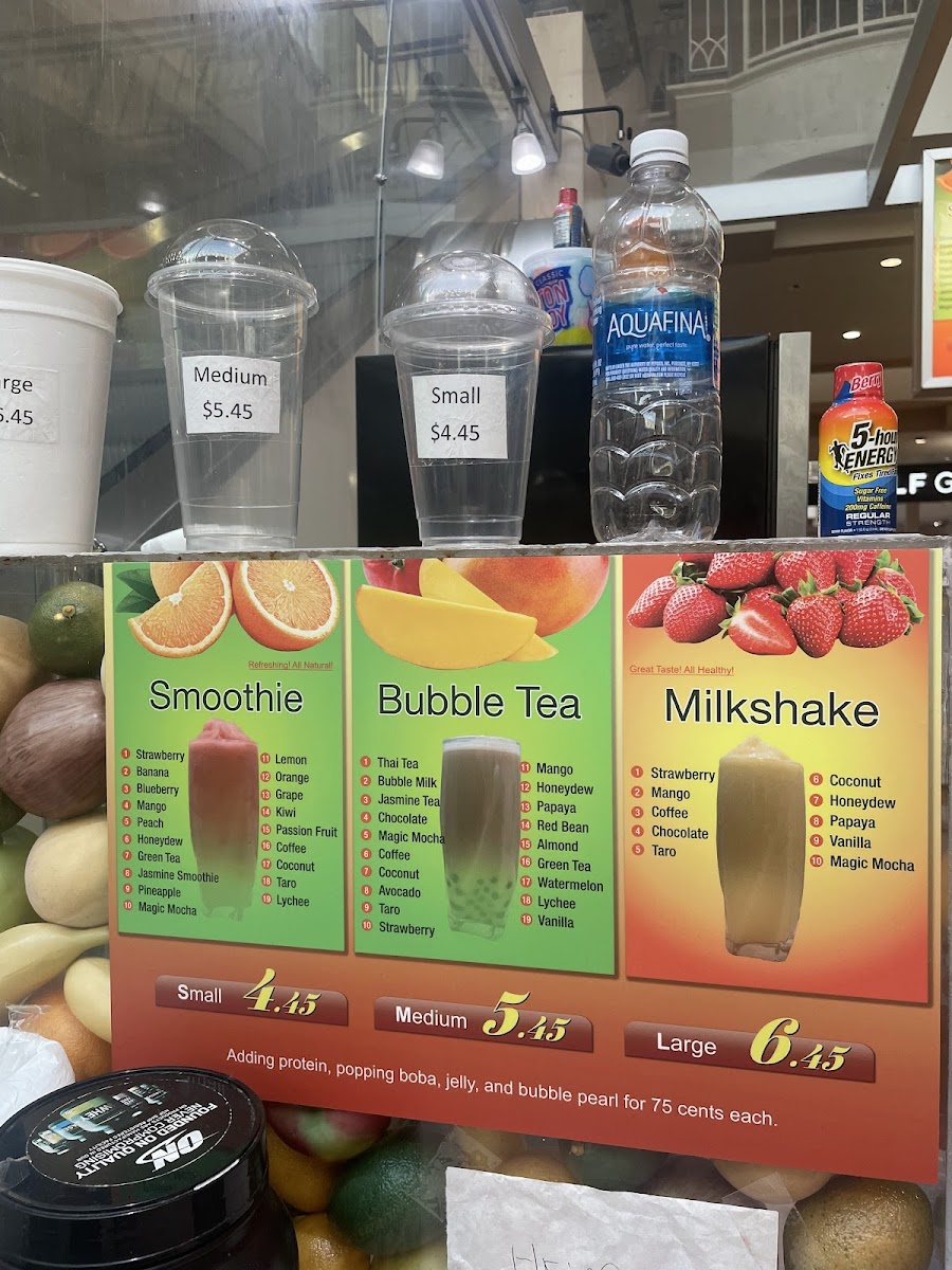 Menu Jasmine Smoothie World & Bubble Tea-3