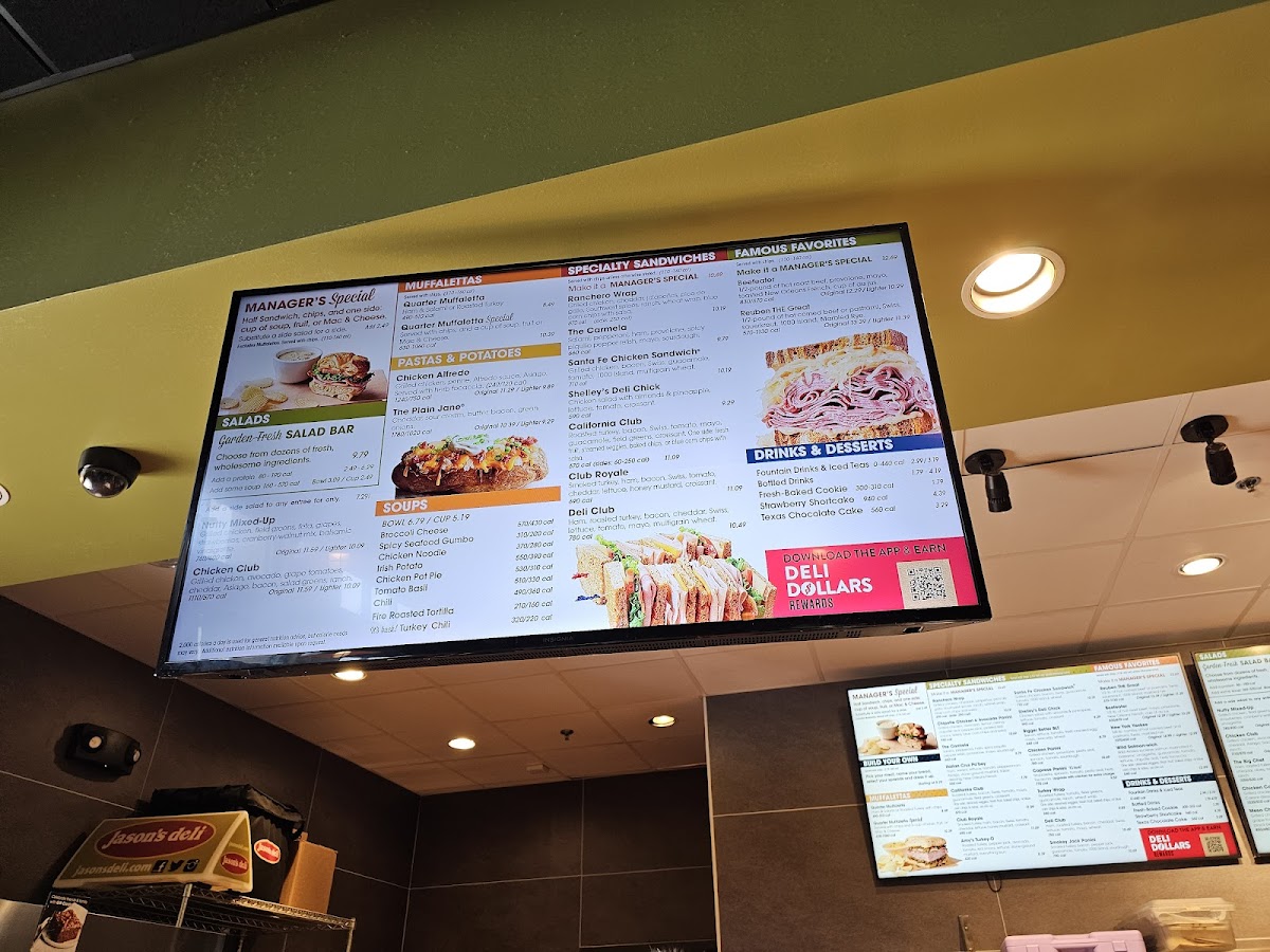 Jason's Deli Menu-1