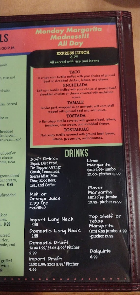 Menu Jason's Mexican Restaurant-9