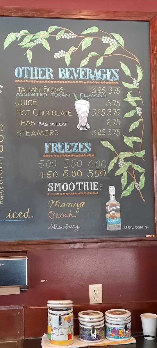 Menu Java House Inc-2