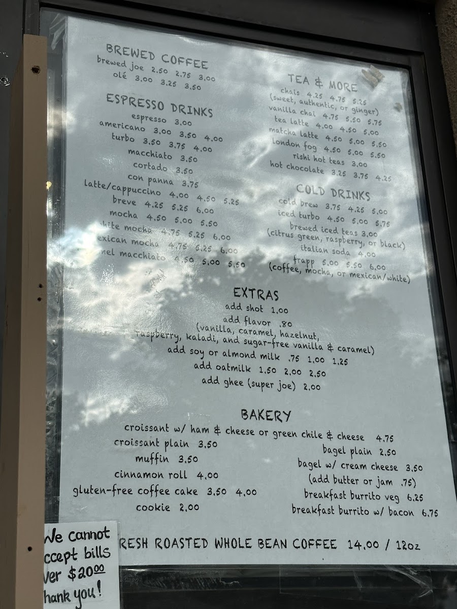 Menu Java Joe's-4