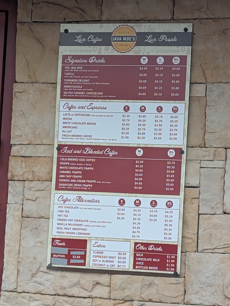 Menu Java Moe's Coffee Company-2