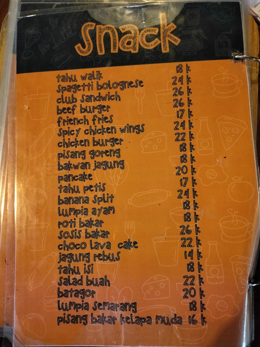 Menu Java Sunrise Cafe-2