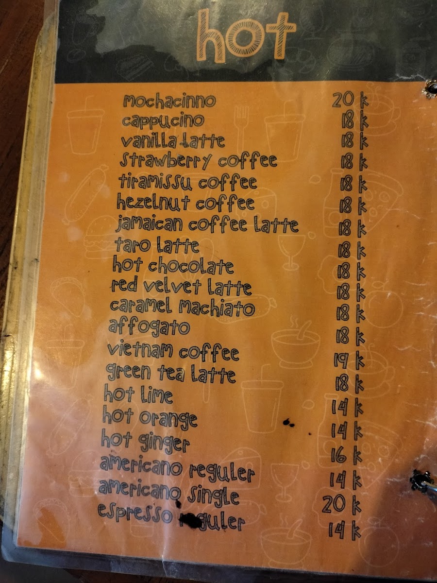 Menu Java Sunrise Cafe-5