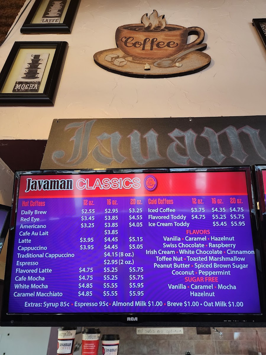 Menu Javaman Coffee-1