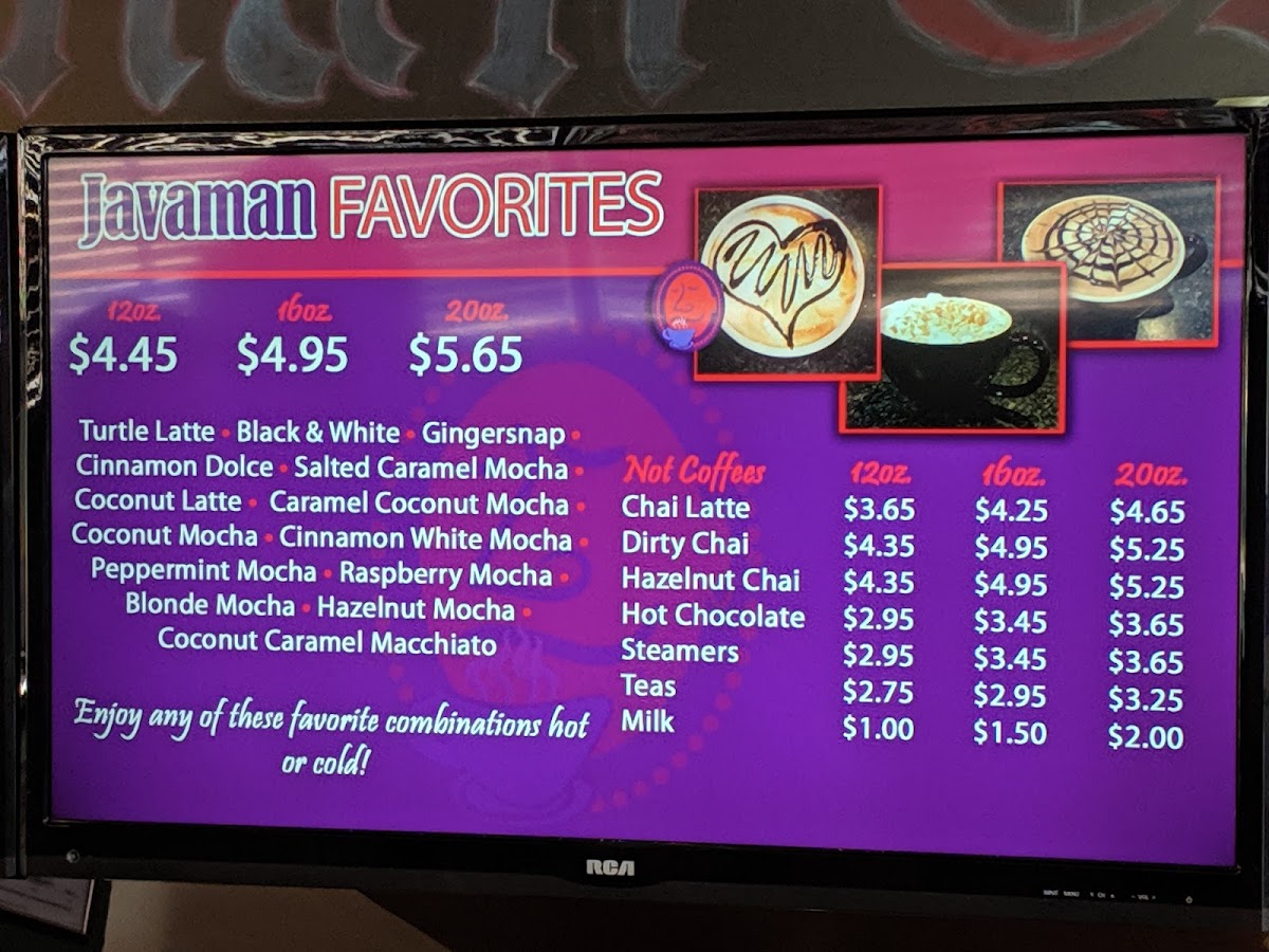 Menu Javaman Coffee-6