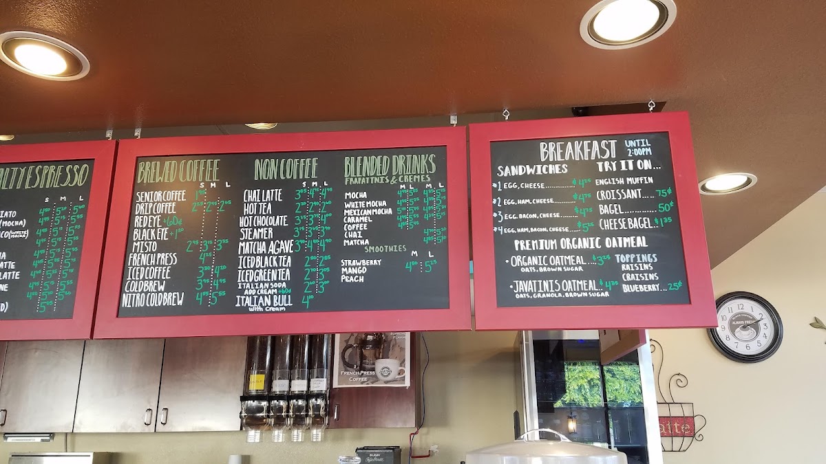 Menu Javatinis Espresso-10