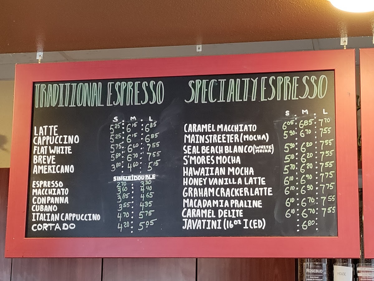 Menu Javatinis Espresso-2