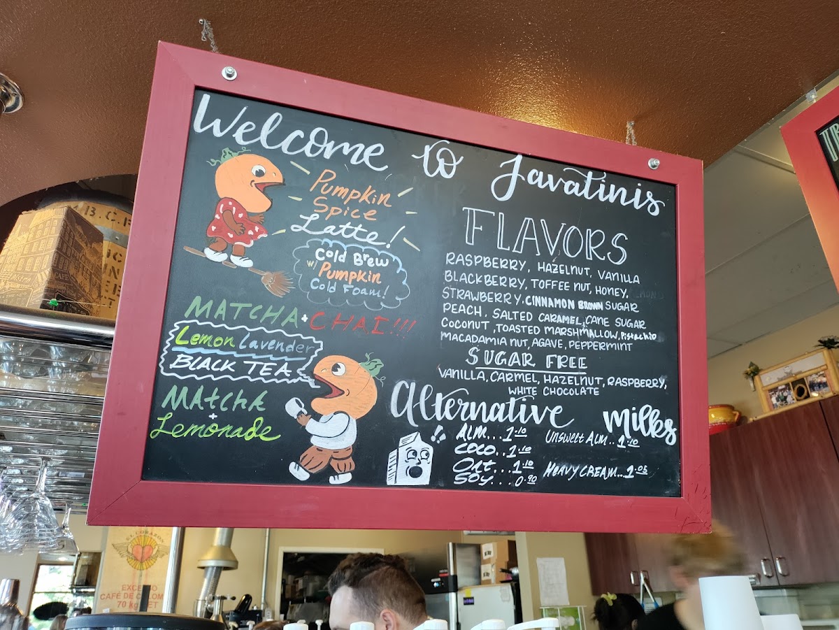 Menu Javatinis Espresso-3