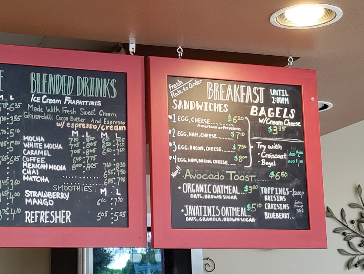 Menu Javatinis Espresso-5