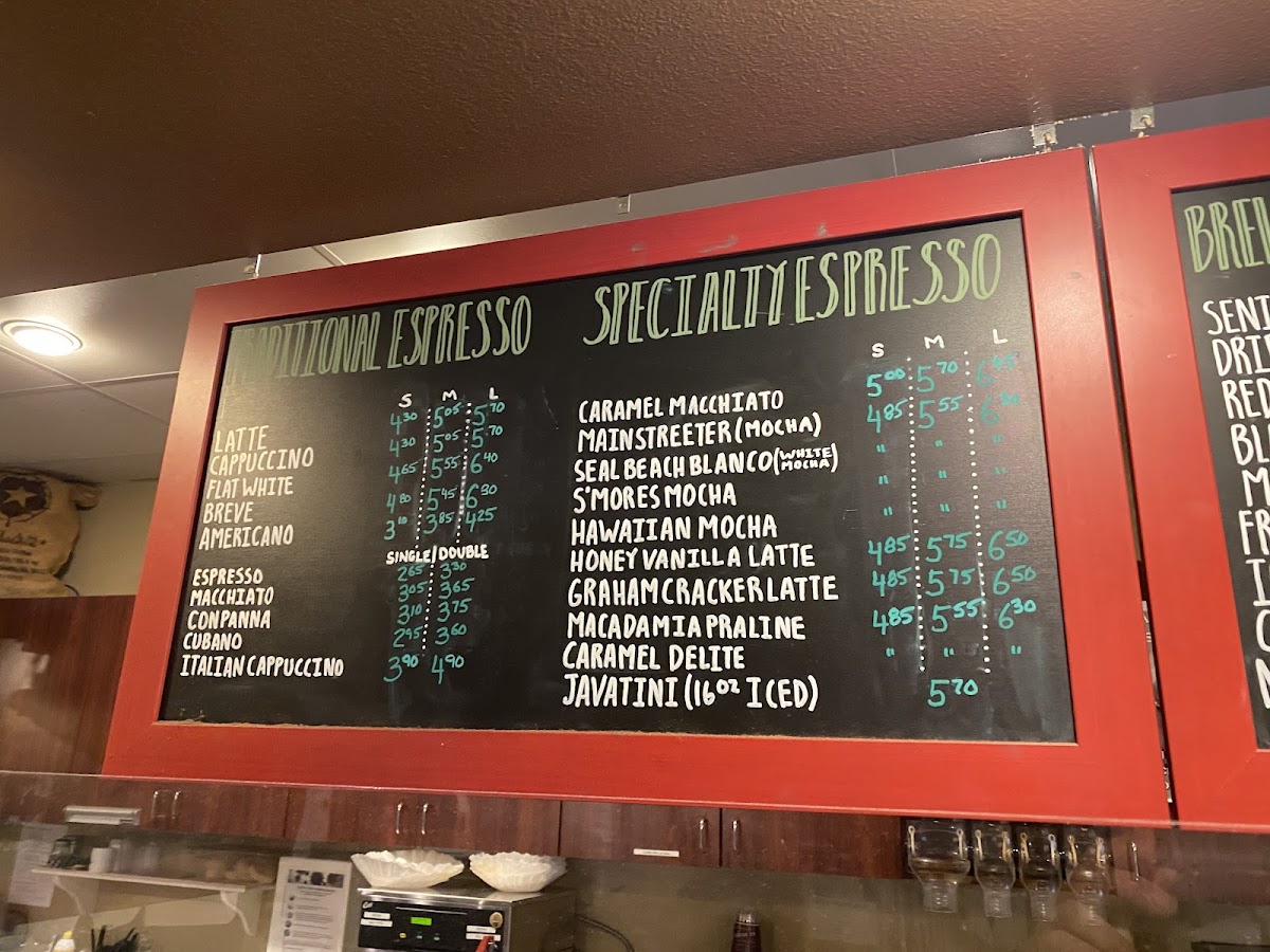 Menu Javatinis Espresso-7