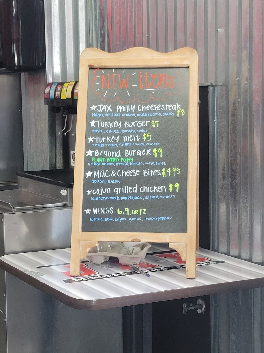 Menu Jax Burgers Fries & Shakes-10