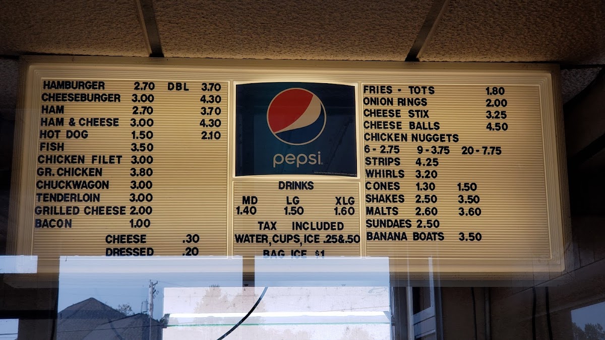 Menu Jay's Drive-In-2