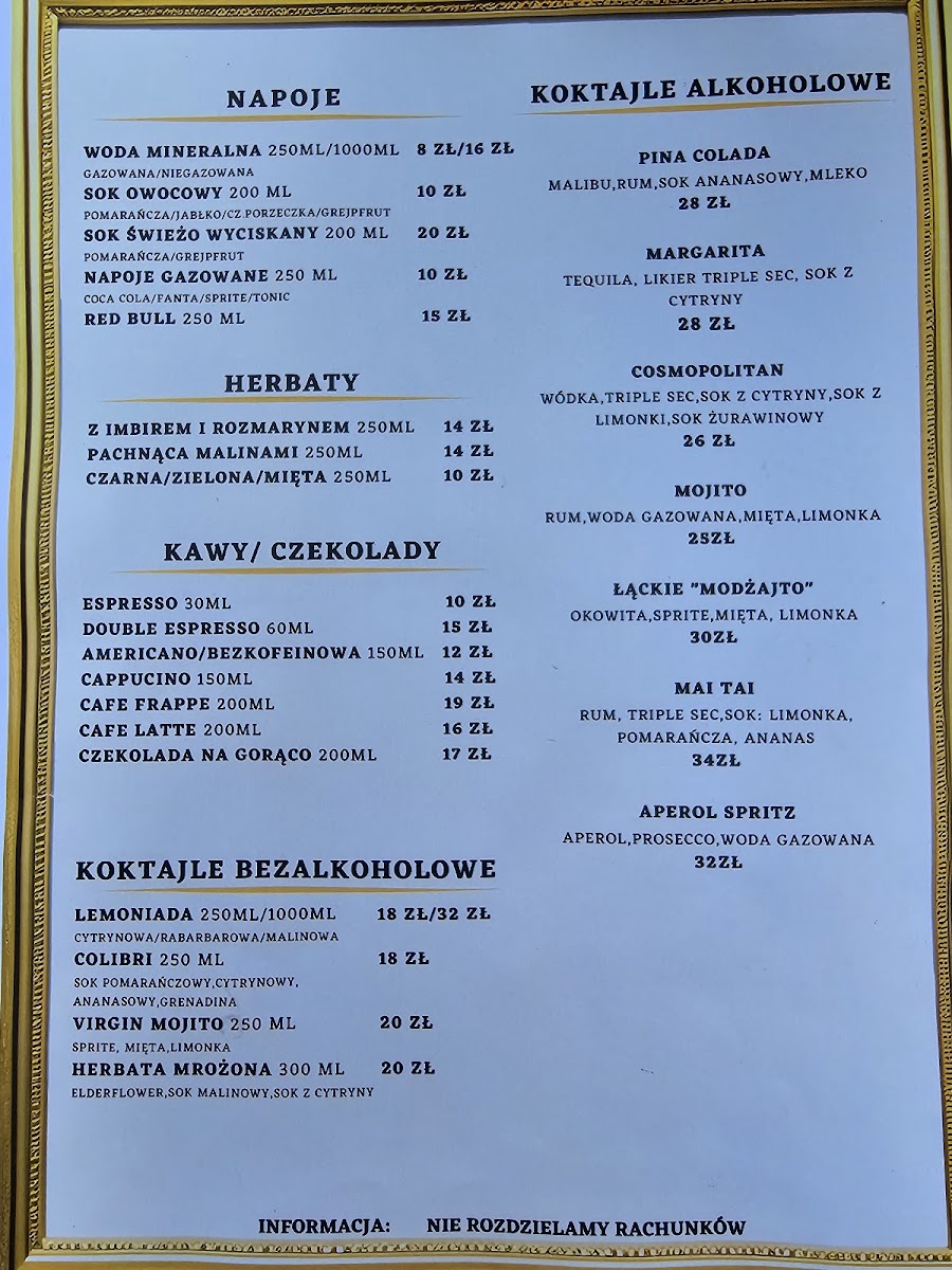 Menu Jazz Bar - Restauracja-3