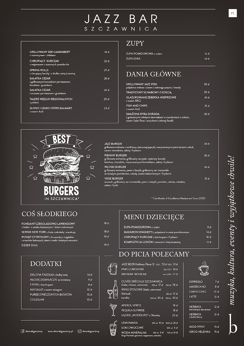 Menu Jazz Bar - Restauracja-4