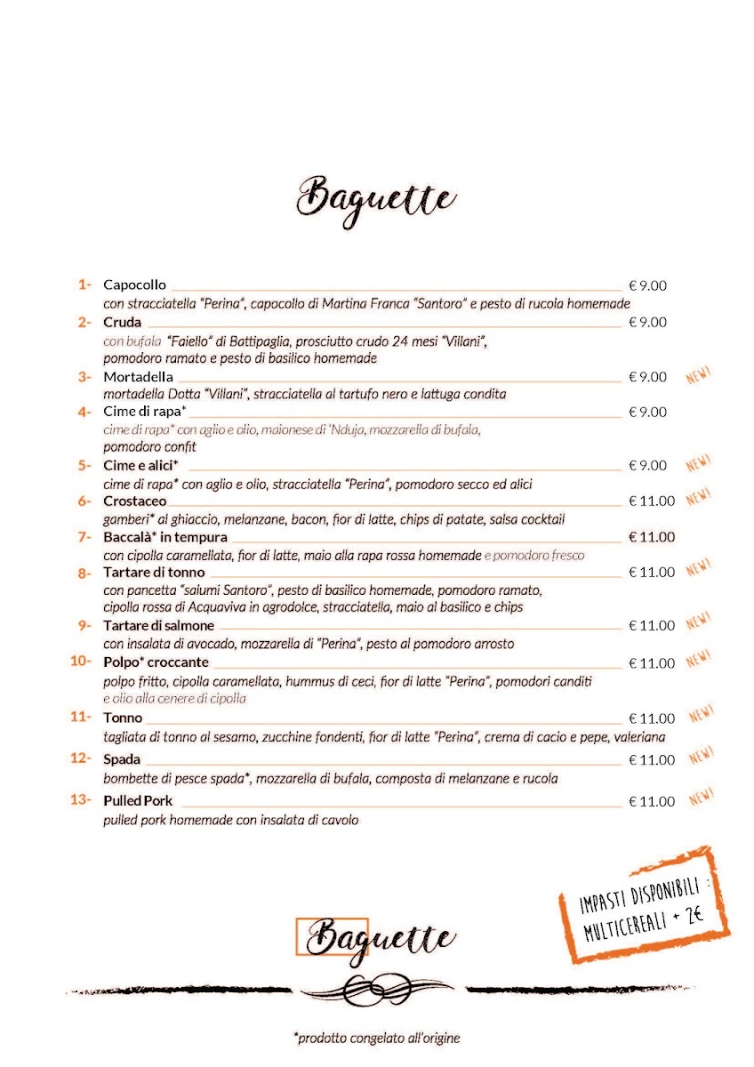 Menu Jeamì Baguetteria - Pizzeria - Wine & Beer-4