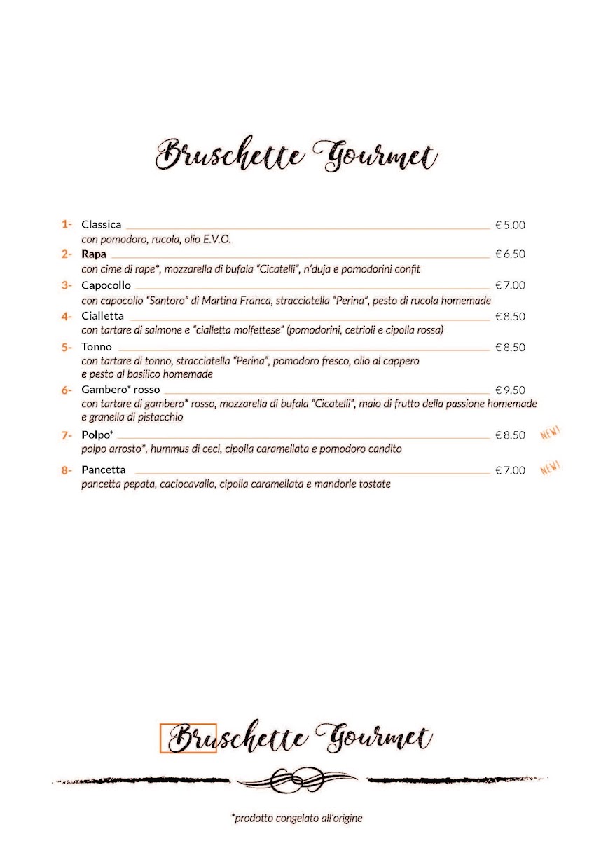 Menu Jeamì Baguetteria - Pizzeria - Wine & Beer-9