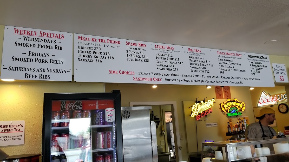 Menu Jeff's Texas Style Bbq-8