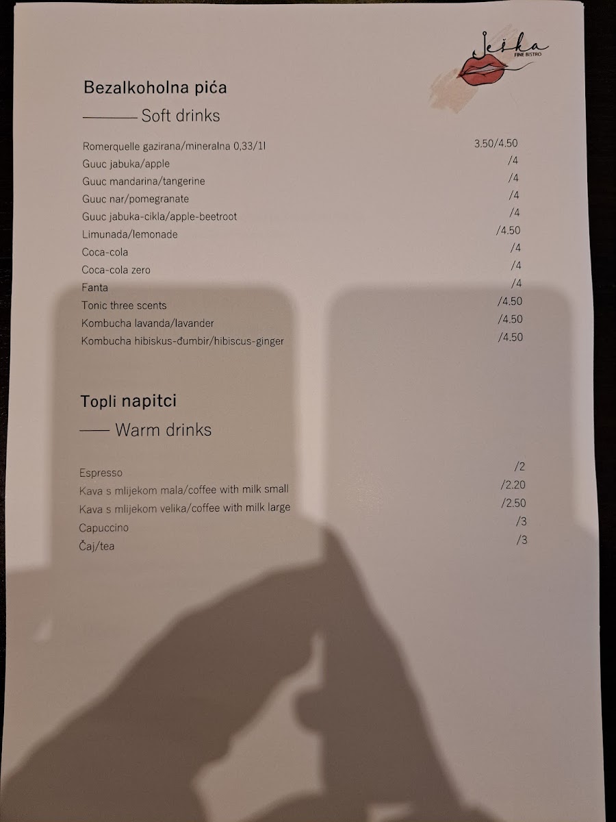 Menu Ješka Fine Bistro | Restaurant Makarska-9