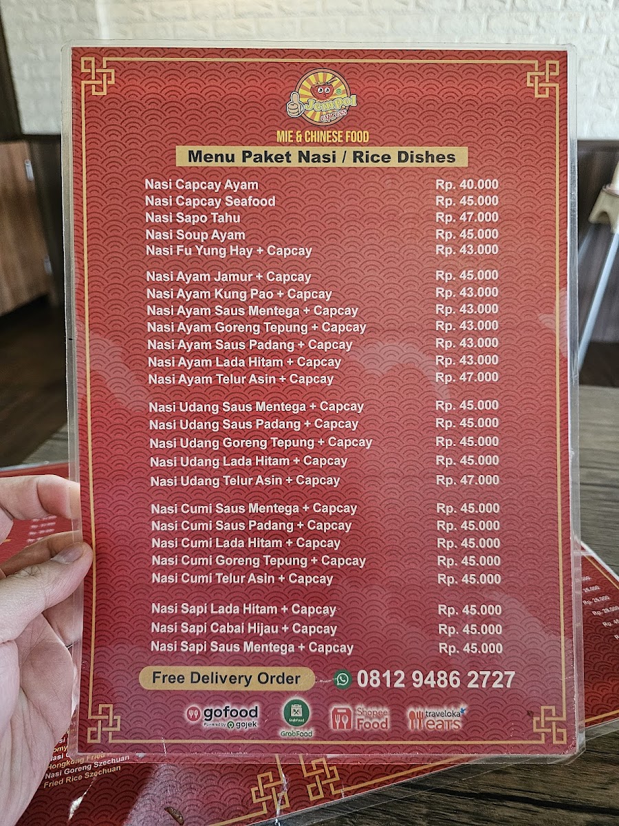 Menu Jempol Express Kota Wisata-5