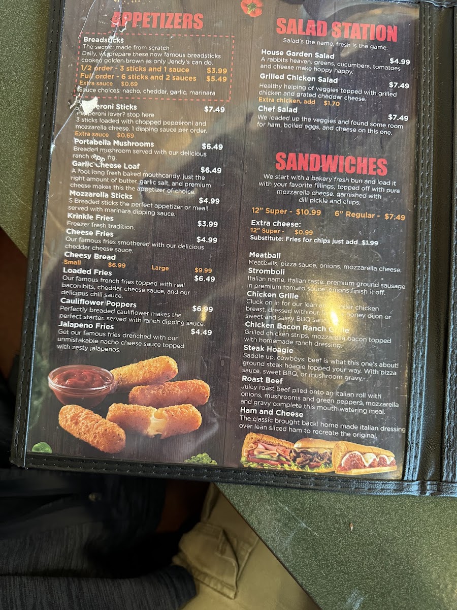 Menu Jendy's Pizzeria-2