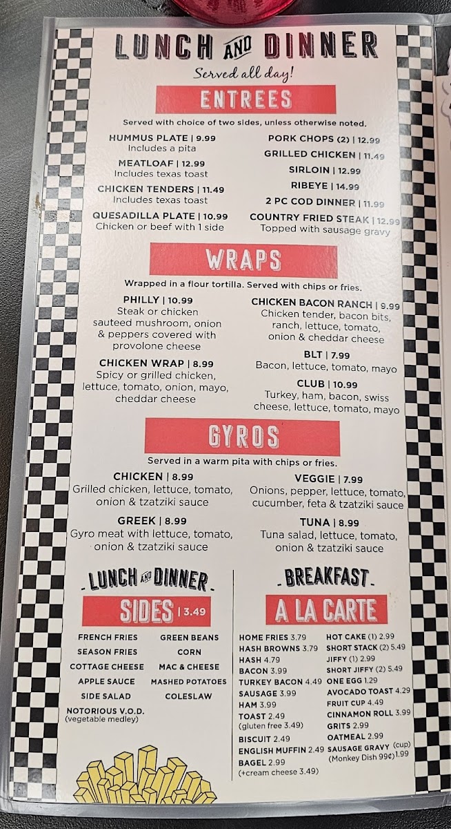 Menu Jenny’S Diner-5