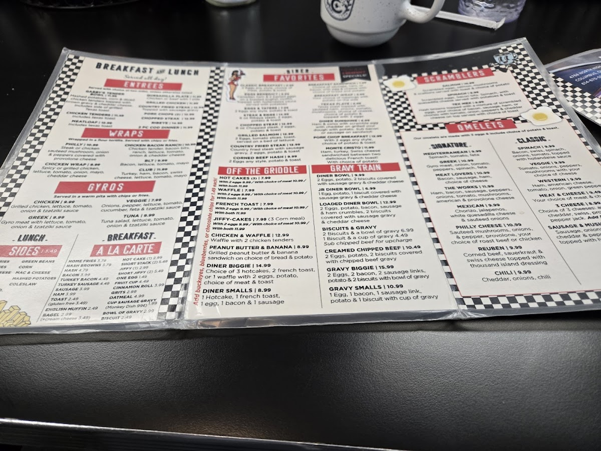 Menu Jenny’S Diner-9