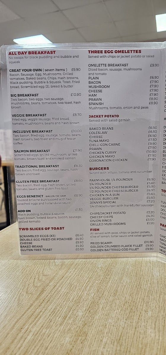 Menu Jenny's Restaurants - Camberley-4