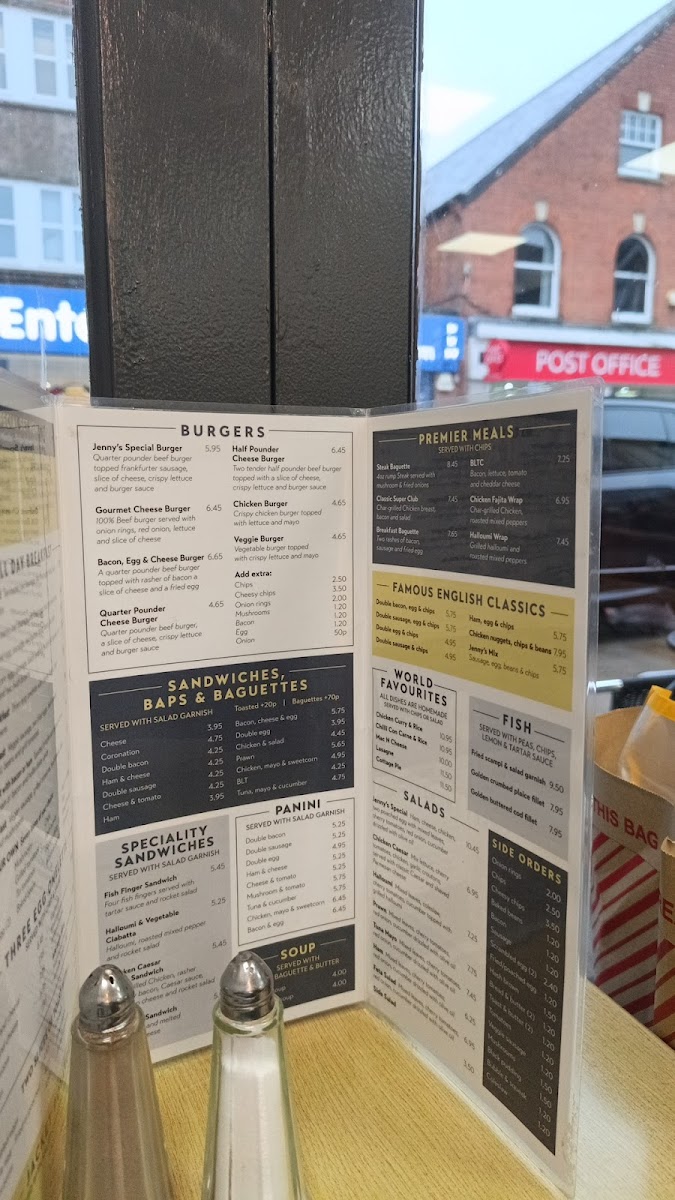 Menu Jenny's Restaurants - Camberley-7