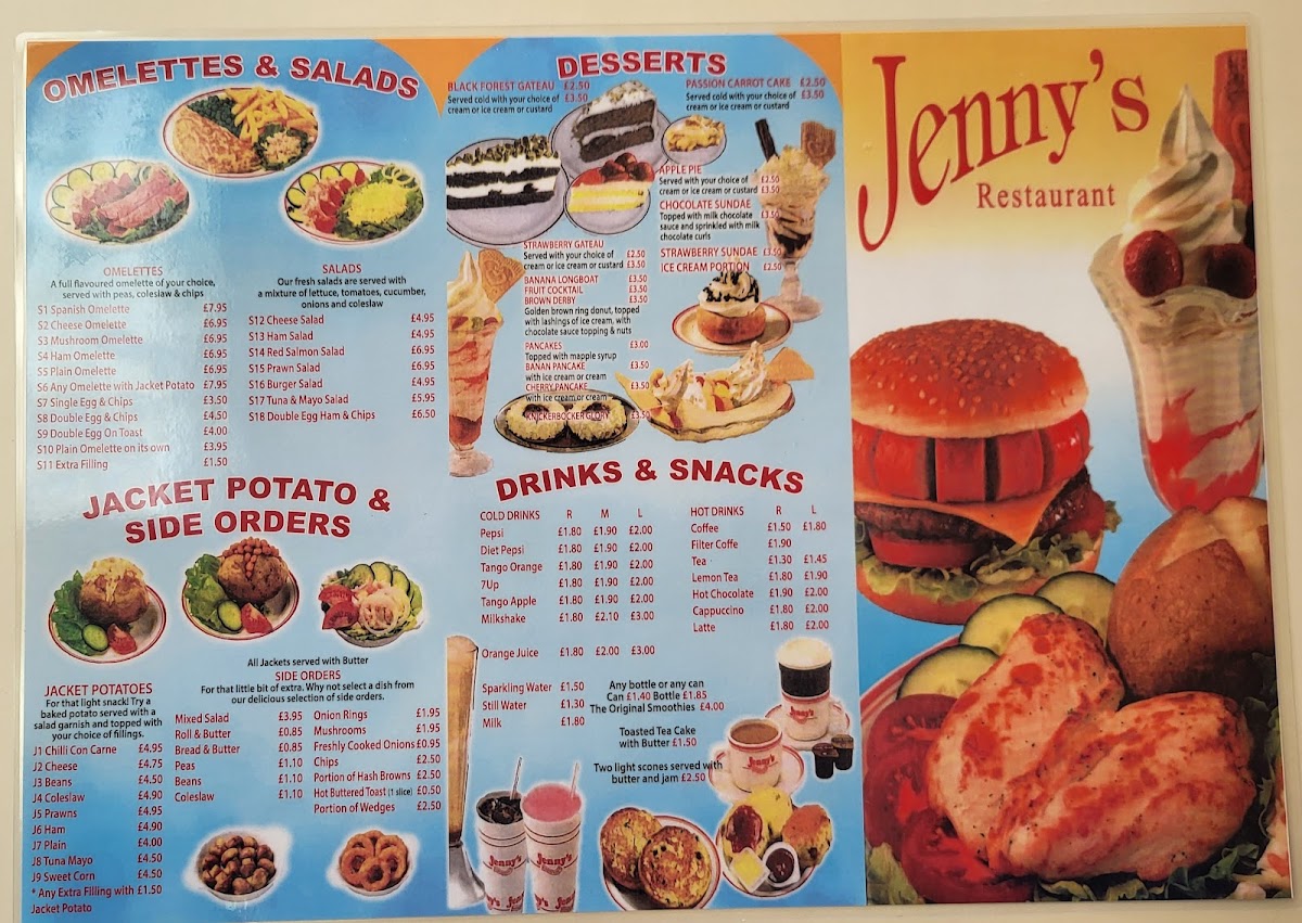 Menu Jenny's Restaurants - Hayes-2
