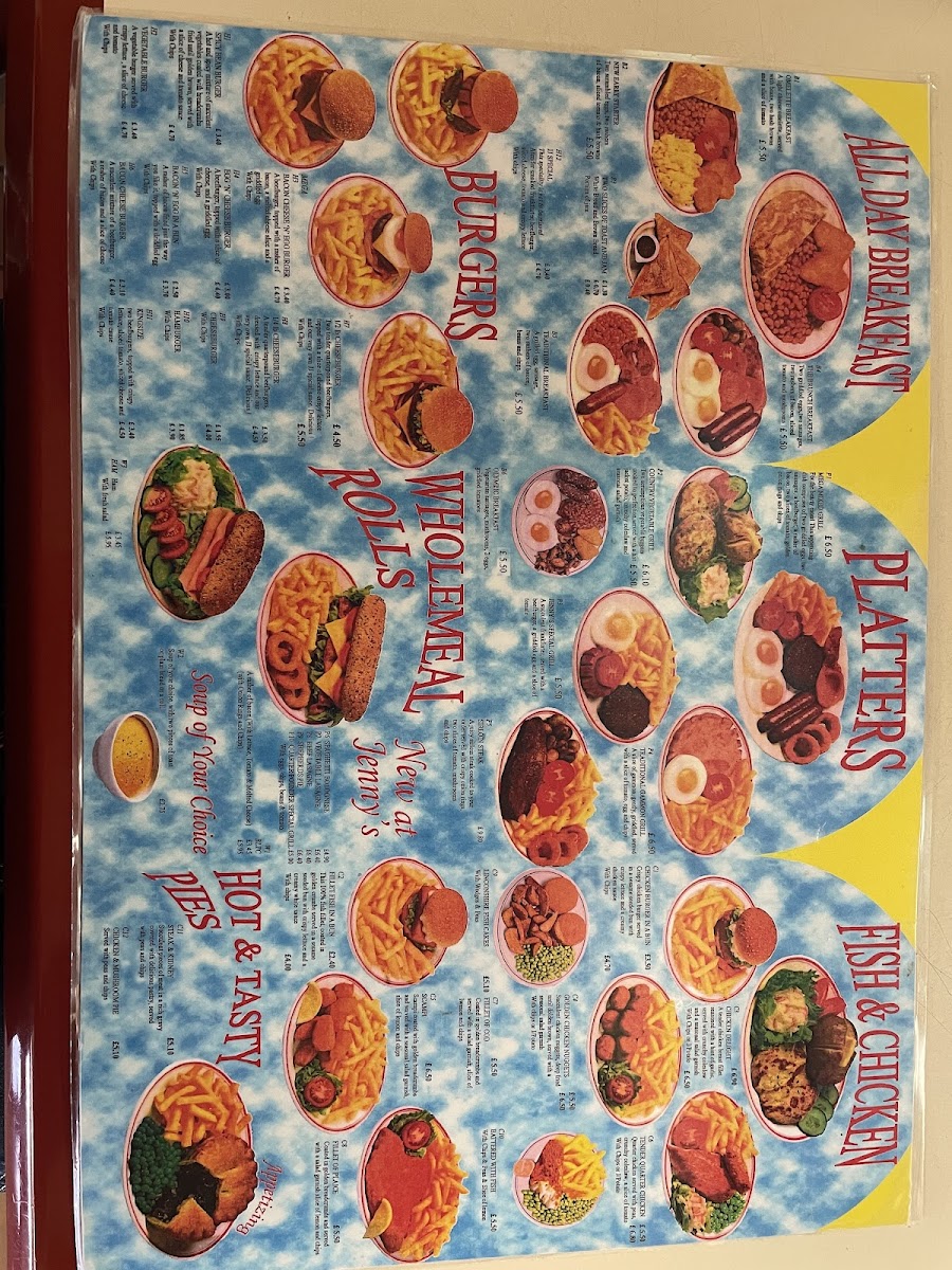 Menu Jenny's Restaurants - Hayes-6
