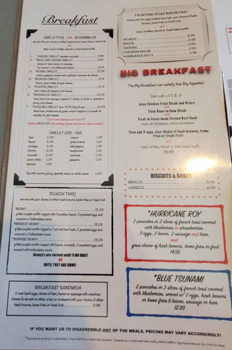 Menu Jen's 7Th Ave. Cafe-9