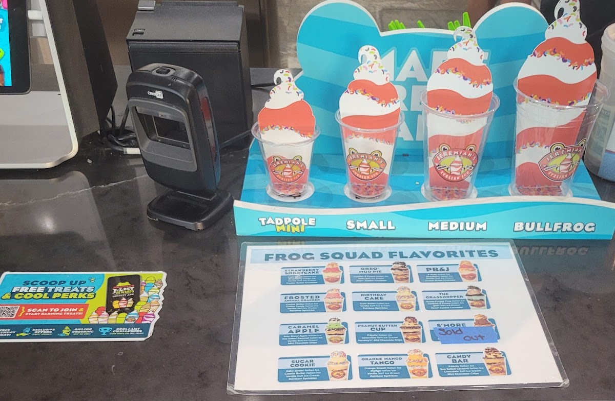 Menu Jeremiah's Italian Ice-4