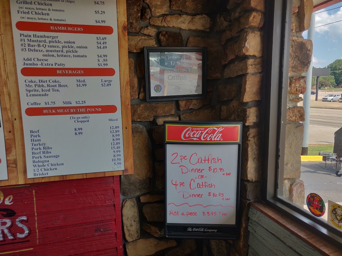 Menu Jerry Neel's Bar-B-Q, Catfish, & Catering-4