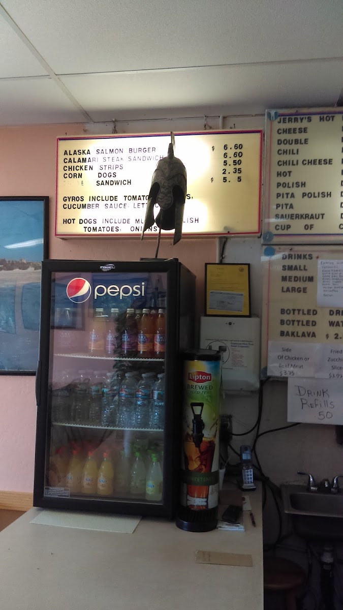 Menu Jerry's Hot Dogs-7
