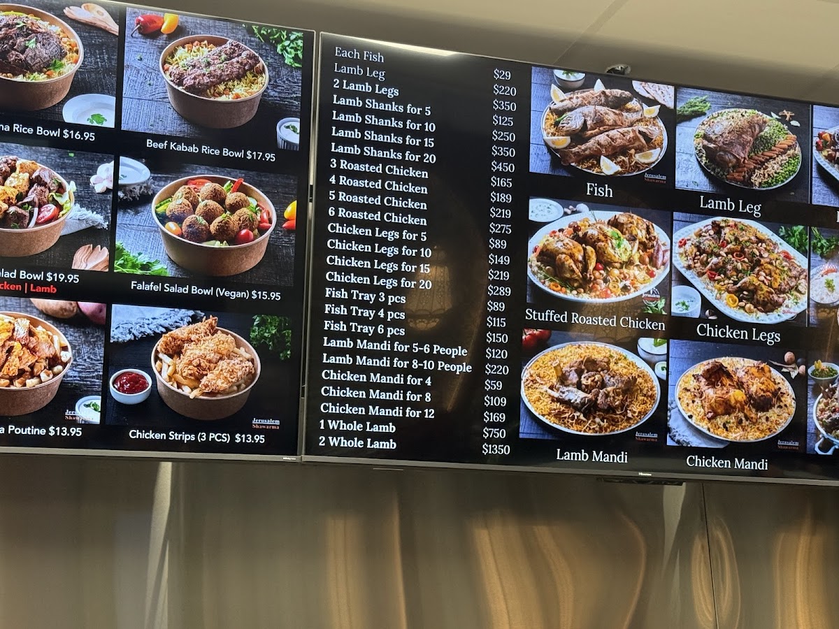 Menu Jerusalem Shawarma Savanna-2