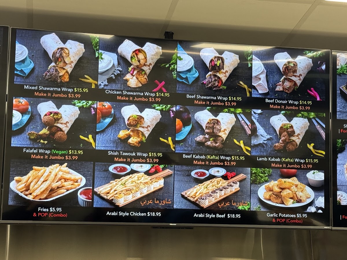 Menu Jerusalem Shawarma Savanna-3