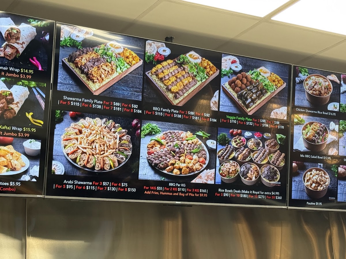Menu Jerusalem Shawarma Savanna-4