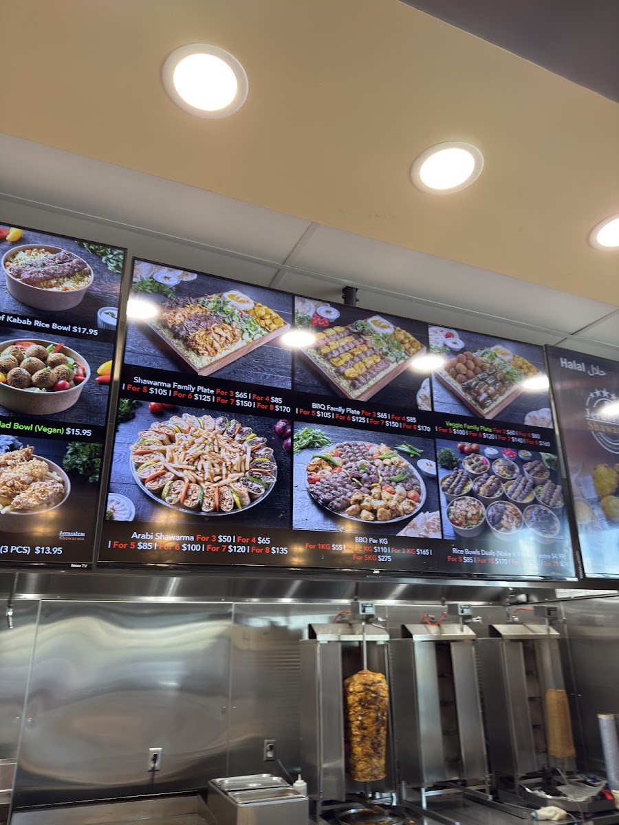 Menu Jerusalem Shawarma Savanna-5